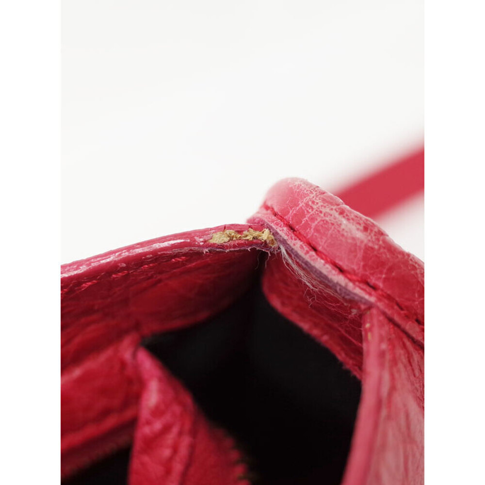 Balenciaga City 2way Red bag Classic top Shoulder handles - Picture 9 of 9